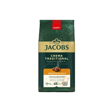 Jacobs Crema Traditional cafea boabe 1kg, Jacobs Crema 1kg boabe, jacobs crema, jacobs traditional, jacobs barista edition, cafea boabe jacobs