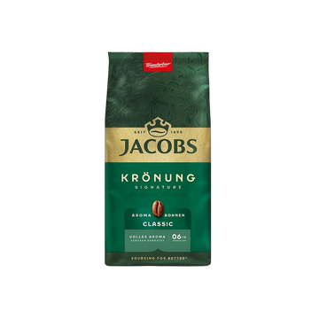 Jacobs Kronung Aroma Bohnen 500 kg, cafea, cafea jacobs, jacobs kronung, jacobs boabe, cafea jacobs boabe, cafea jacobs 500g, cafea jacobs aroma, jacobs alintaroma, cafea jacobs kronung
