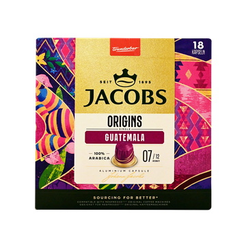 Jacobs Origins Guatemala 18 capsule compatibile Nespresso, jacobs origins nespresso, capsule nespresso, nespresso, jacobs nespresso, capsule jacobs nespresso, cafea jacobs nespresso, jacobs, capsule nespresso jacobs, 18capsule jacobs