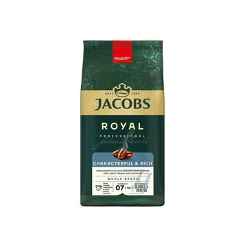 Jacobs Royal Professional 1kg cafea boabe, Jacobs Royal Professional, Jacobs Royal Professional 1kg, cafea boabe Jacobs, Jacobs cafea boabe, cafea boabe 1kg, cafea espresso boabe, cafea pentru espressor, cafea profesionala, cafea horeca, cafea Jacobs 1kg