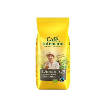 cafea fairtrade, cafea fair trade, cafea boabe bio, cafea darboven, cafea boabe premium, cafea proaspat prajita, JJ Darboven Intencion Espresso, JJ Darboven Intencion Espresso Intensivo 1kg cafea boabe