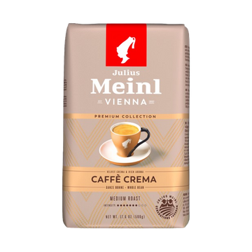 cafea boabe, cafea boabe Julius, cafea julius meinl, cafea boabe julius meinl, julius meinl espresso, cafea julius, julius meinl caffe crema, julius cafe crema, cafea Julius Premium, Julius Meinl Premium Collection Caffe Crema 1kg 