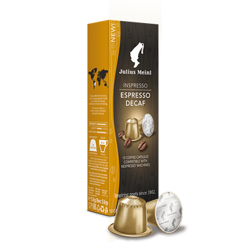 Julius Meinl Espresso Decaf capsule compatibile Nespresso