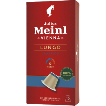 Julius Meinl Lungo Classico, capsule compatibile Nespresso, capsule julius nespresso, capsule nespresso, capsule julius meinl, aparat nespresso, capsule compatibile Nespresso, capsule Julius Meinl