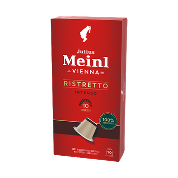 Julius Meinl Ristretto Intenso, capsule compatibile Nespresso, julius meinl nespresso, capsule nespresso, capsule cafea nespresso, capsule julius meinl, nespresso, capsule nespresso ieftine, capsule intenso nespresso