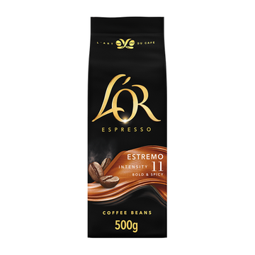 cafea boabe lor, cafea lor, lor crema, lor crema absolu classique, lor crema absolu classique cafea boabe 500g, L'Or Espresso Estremo cafea boabe 500g