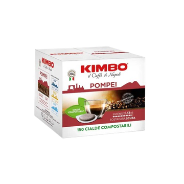 Kimbo Pompei 150 buc cialde ESE, paduri Kimbo, capsule Kimbo ESE, cafea monodoze, cafea cialde, cafea lavazza, cafea paduri, cafea poduri, cialde lavazza, paduri cafea, kimbo ese, paduri ese kimbo, kimbo kose paduri cafea, kose deciso, kimbo kose deciso