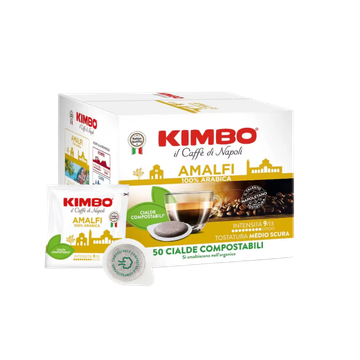 Kimbo Amalfi 50 buc cialde ESE, paduri Kimbo, capsule Kimbo ESE, cafea monodoze, cafea cialde, cafea lavazza, cafea paduri, cafea poduri, cialde lavazza, paduri cafea, kimbo ese, paduri ese kimbo, kimbo kose paduri cafea, kose deciso, kimbo kose deciso