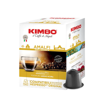Kimbo Amalfi 50 capsule compatibile Nespresso, capsule kimbo, capsule kimbo nespresso, kimbo amalfi, kimbo amalfi 50 capsule compatibile Nespresso