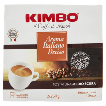 cafea macinata, cafea kimbo, cafea macinata kimbo, kimbo macinata, cafea tare, cafea prajita, Kimbo Aroma Italiano Deciso cafea macinata 250g, Kimbo Aroma Italiano cafea macinata 250g, Kimbo Aroma Classico cafea macinata 250g, cafea aromata, cafea parfuma