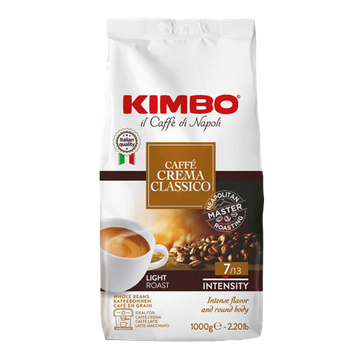 Kimbo Caffe Crema Classico 1kg cafea boabe, kimbo, kimbo cafea boabe, kimbo caffe crema dolce, cafea boabe kimbo top, cafea kimbo, Kimbo Caffe Crema Dolce 100% Arabica 1kg cafea boabe, kimbo barista, cafea kimbo 1kg