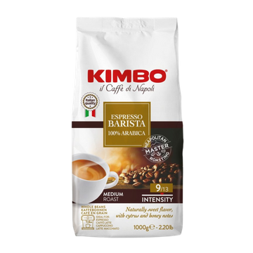 Kimbo Espresso Barista, cafea 100% arabica, kimbo cafea boabe, cafea boabe, cafea kimbo, cafea arabica