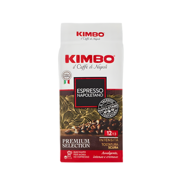 Kimbo Premium Espresso Napoletano cafea macinata 250g, cafea macinata, cafea kimbo, kimbo mavinata, kimbo napoletano, kimbo espresso napoletano, Kimbo Premium Espresso Napoletano cafea macinata 250g