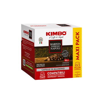 Kimbo Espresso Napoletano 60 capsule cafea aluminiu compatibile Nespresso, capsule cafea compatibile Nespresso, capsule nespresso, cafea nespresso, kimbo nespresso, 60 capsule compatibile nespresso kimbo