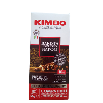 Kimbo Barista Espresso Napoli, capsule cafea compatibile Nespresso, capsule nespresso, cafea nespresso, kimbo nespresso