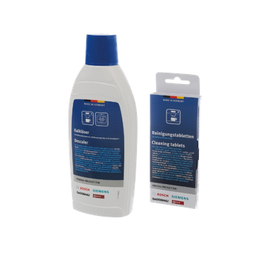 Kit de intretinere Bosch, Siemens, kit bosch, decalcifiere, kit decalcifiere, Bosch Siemens kit curatare si decalcifiere
