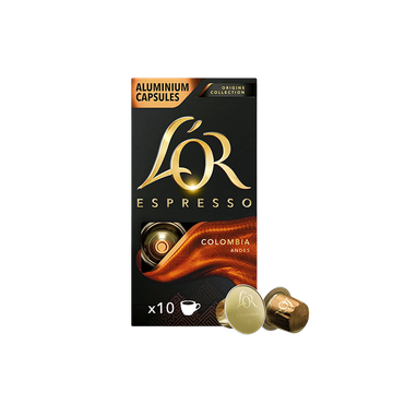 L`Or Espresso Colombia 10 capsule compatibile Nespresso, capsule lor colombia, capsule nespresso columbia, L`Or Barista 10 capsule compatibile Nespresso, capsule nespresso, nespresso, jacobs nespresso, L`Or Espresso India 10 capsule compatibile Nespresso,