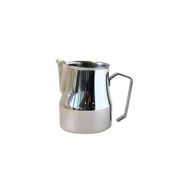 Lattiera inox gradata 350ml , lattiera inox gradata 350ml, pitcher inox 350ml, cana spumare lapte inox, milk frothing pitcher 350ml, lattiera cafea inox, pitcher barista 350ml, accesoriu spumat lapte, cana pentru latte art, milk pitcher profesional