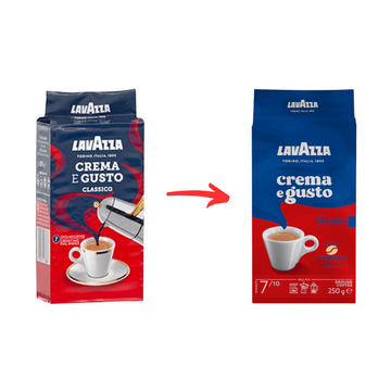 cafea Lavazza macinata tare, cafea lavazza macinata, cafea lavazza, lavazza macinata, lavazza crema e gusto, lavazza 250g