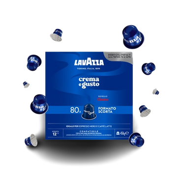 80 capsule Lavazza Crema e Gusto Forte Nespresso, capsule lavazza, capsule lavazza nespresso, 80 capsule lavazza, capsule lavazza gusto forte, capsule Lavazza Crema e Gusto, capsule Lavazza Qualita Oro, Lavazza Espresso Vigoroso Nespresso, capsule compati