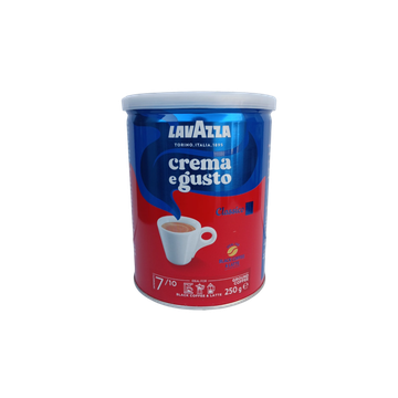 Lavazza Crema e Gusto cutie metalica cafea macinata 250g