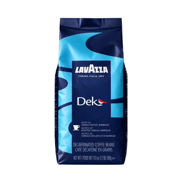 Lavazza Dek cafea boabe decofeinizata 500g, cafea boabe decofeinizata, cafea decofeinizata, cafea decaf, cafea decof, lavazza dek, lavazza deca