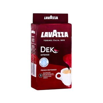 Lavazza DEK Intenso 250g cafea macinata decofeinizata