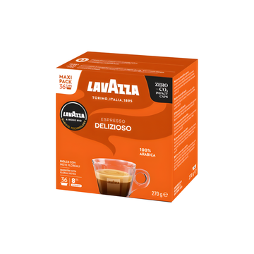 capsule a modo mio, capsule lavazza, paduri lavazza, paduri a modo mio, 36 capsule a modo mio, capsule ieftine lavazza, capsule ieftine a modo mio, Lavazza A Modo Mio Espresso Delizioso