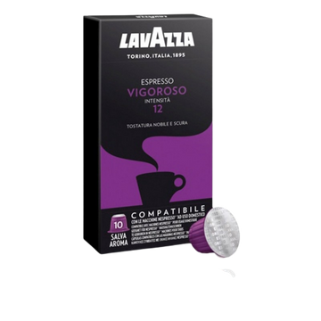 Lavazza Espresso Vigoroso 10 capsule compatibile Nespresso, capsule compatibile Nespresso, capsule nespresso, lavazza nespresso