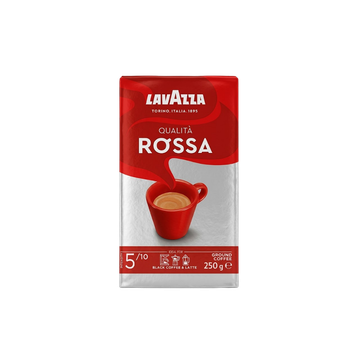 Lavazza Qualita Rossa cafea macinata 250 g , cafea Lavazza macinata tare, cafea lavazza macinata, cafea macinata, lavazza, cafea, Lavazza Qualita Rossa, cafea macinata qualita rossa 