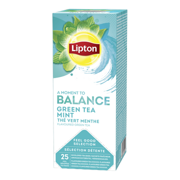 Lipton Green Mint ceai menta 25 plicuri