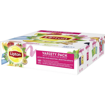 Lipton Variety Pack mix de ceai 180 plicuri, Lipton Green Intense Mint ceai verde cu menta piramida 25 plicuri, Lipton Earl Grey ceai negru piramida 25 plicuri, ceai earl grey, twinnings, ceai negru, ceai verde, ceai slabire, ceai fructe
