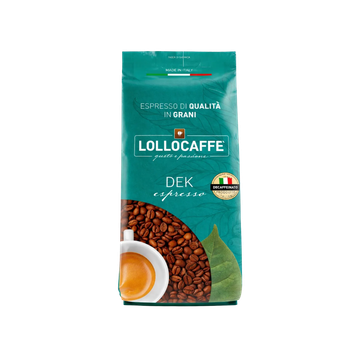 Lollo Caffe Dek cafea boabe decofeinizata 1kg , Lollo Caffe Dek, Lollo Caffe decofeinizata, cafea boabe decofeinizata, cafea boabe fara cofeina, cafea decofeinizata 1kg, cafea boabe 1kg, cafea espresso decofeinizata, cafea pentru espressor, cafea italiana