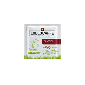 Lollo Classico cialde ESE 100 buc, capsule lollo, capsule lollo classico, capsule lollo ESE, cialde ese, lollo classico, capsule aparat, espressor aparat capsule, aparat cialde, monodoza, espressor cialde, aparat lollo
