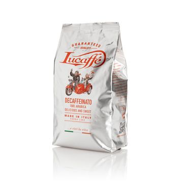 Lucaffe, Lucaffe Decaf, Lucaffe cafea boabe, cafea Lucaffe, cafea Lucaffe Arabica 700g, Lucaffe Decaf Arabica 100% cafea boabe 700g, cafea decofeinizata, cafea boabe decaf, cafea 700g Lucaffe
