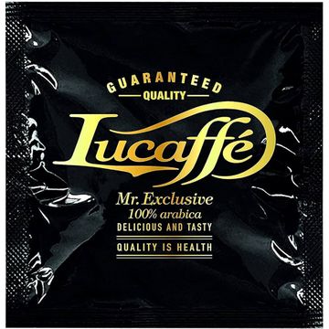 Lucaffe Mr. Exclusive cialde ESE, cafea mr exclusive, cafae 100% arabica, cialda arabica, cialde, paduri cafea, poduri cafea, paduri ese, cialde ese, Lucaffe BlueCaffe cialde ESE, paduri lavazza, lavazza gran espresso, lavaza, lavazza cialde, cialde gran 