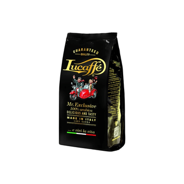 Lucaffe Mr. Exclusive 100% Arabica cafea boabe 700g, Lucaffe Mr Exclusive, cafea mr exclusive, cafea lucaffe 100% arabica, Lucaffe cafea, cafea, cafea boabe, cafea espresso, cafea arabica, cafea boabe lucaffe, cafea boabe mr exclusive, cafea lucaffe 700g