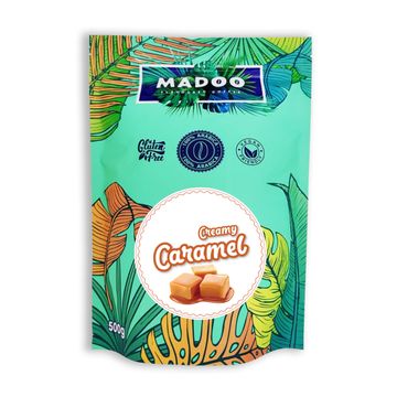 Madoo Creamy Caramel cafea boabe cu aroma de caramel 500g, cafea Madoo, cafea boabe Madoo, cafea cu arome, cafea caramel, cafea boabe zavida, cafea aromata Madoo, cafea aromata, cafea parfumata, cafea caramel, cafea premium, cafea 500g
