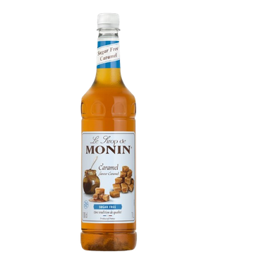Monin Sirop Fara Zahar Caramel pentru cafea 700ml, sirop monin, monin caramel, monin sirop caramel, monin sirop 700ml