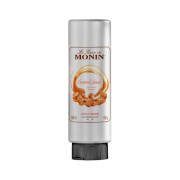 Monin Gourmet Sauce Caramel topping cafea 500ml