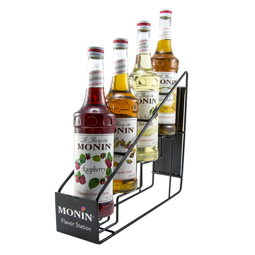 Monin stand inox pentru 4 sticle
