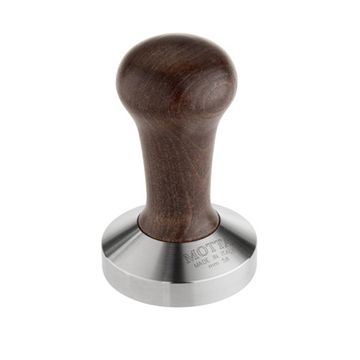 Motta tamper profesional 58mm convex maner lemn natur
