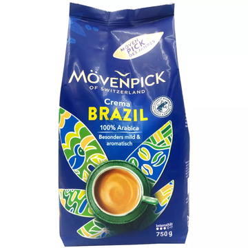 movenpick crema brazil 750g, movenpick, cafea movenpick, cafea boabe movenpick, cafea boabe, cafea, cafea espresso Movenpick, movenpick crema brazil 750g cafea boabe