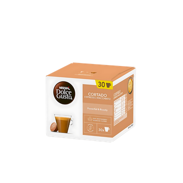 capsule compatibile Dolce Gusto, capsule dolce gusto, nescafe dolce gusto, dolce gusto, capsule ieftine dolce gusto, capsule nescafe, aparat capsule, Nescafe Dolce Gusto Cortado Espresso Macchiato 30 capsule