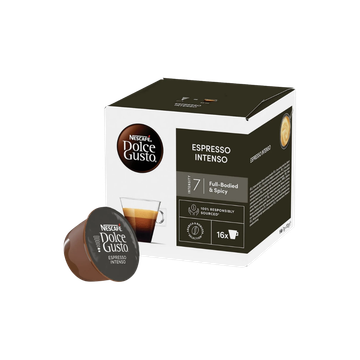 Nescafe Dolce Gusto Espresso Intenso 16 capsule, capsule dolce gusto, capsule esoresso intenso, nescafe dolce gusto, capsule cafea, cafea capsule, capsule nescafe