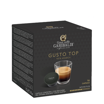 Capsule Garibaldi Gusto Top compatibile Nescafe Dolce Gusto