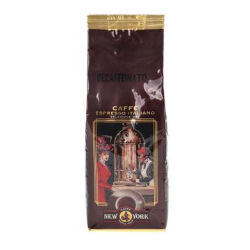 New York Decaffeinato 500g cafea boabe, cafea boabe decofeinizata, cafea new york boabe, cafea barista, cafea premium, cafea new york dek, cafea decofeinizata new york, cafea dek 500g