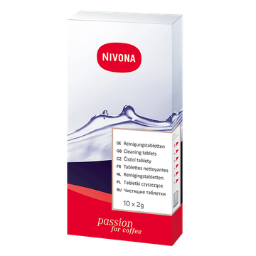 Nivona pastile curatare sistem. Recomandate pentru: masini de cafea automate cu program de curatare.