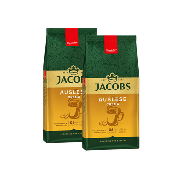 Pachet 2 x Jacobs Auslese Crema 1kg cafea boabe, jacobs crema, jacobs edition, cafea jacobs, cafea jacobs 1kg, boabe jacobs, cafea boabe jacobs, jacobs auslese crema, cafea auslese jacobs