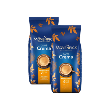 Pachet 2 x Movenpick Caffe Crema 1kg cafea boabe
